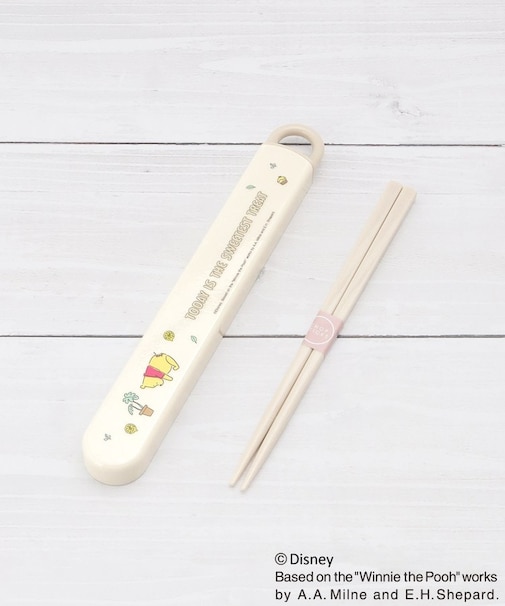 ◆【先行販売】ディズニー 『くまのプーさん』 スライド式箸セット CAFE