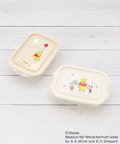【先行販売】ディズニー 『くまのプーさん』 シールボックス 2P CAFE 500ml