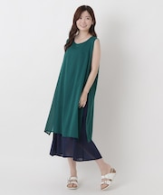リゾート ダブルボイルワンピース