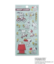 ◆SNOOPY ラメステッカー