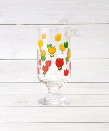 ◆プリント ステムグラス 285ml