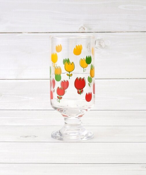 ◆プリント ステムグラス 285ml