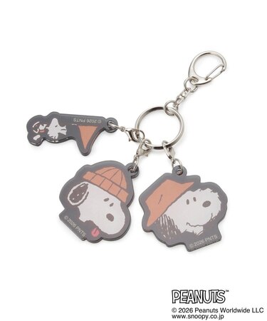 SNOOPY 3連アクリルキーホルダー