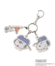 SNOOPY 3連アクリルキーホルダー