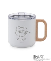 SNOOPY ステンレスマグ ウッドハンドル 390ml