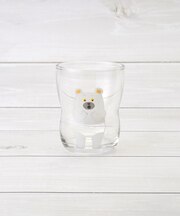 つよいこグラス しろくまのパンツ S 130ml
