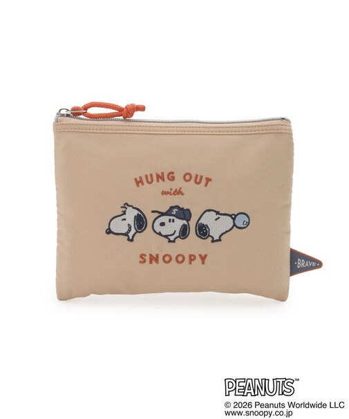 SNOOPY フラットポーチ