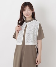 レースレイドリボンベスト