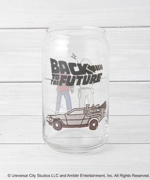 【先行販売】UNIVERSAL MOVIE COLLECTION 缶型グラス 360ml バック・トゥ・ザ・フューチャー