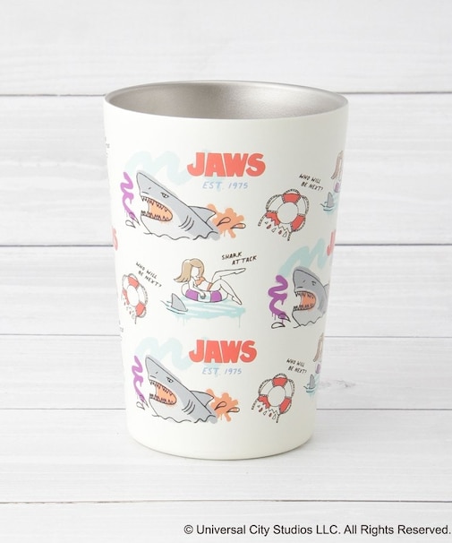 【ワンズテラス限定】UNIVERSAL MOVIE COLLECTION ステンレスタンブラー 460ml ジョーズ