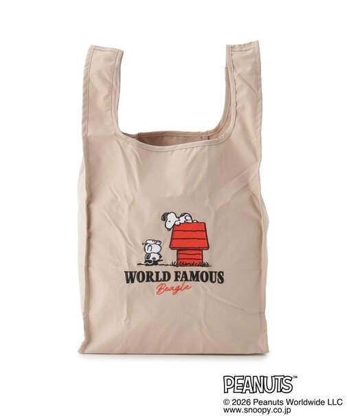 SNOOPY ショルダー付エコバッグ