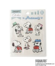 ◆SNOOPY 耐熱耐水ステッカー キョウダイ