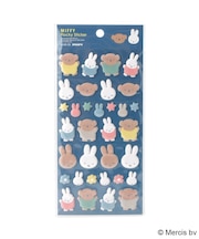 ◆Dick Bruna miffy フロッキーシール