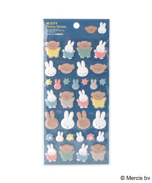 ◆Dick Bruna miffy フロッキーシール