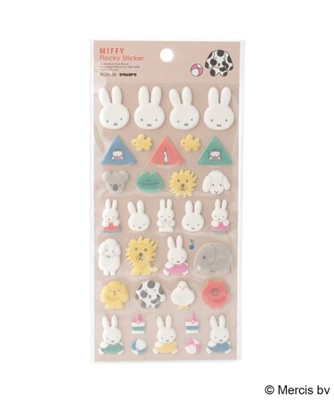 ◆Dick Bruna miffy フロッキーシール