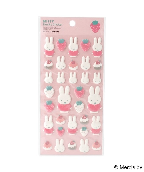 ◆Dick Bruna miffy フロッキーシール