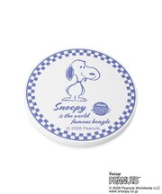 ◆SNOOPY 吸水コースター チェック