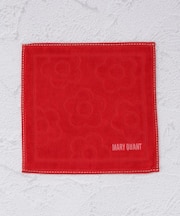 ◆MARY QUANT タオルハンカチミニ デイジー無地