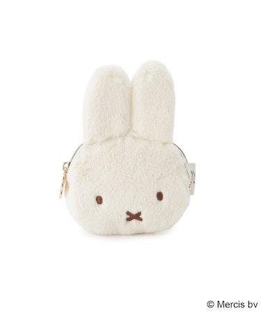 Dick Bruna miffy ミニダイカットポーチ FACE FUR