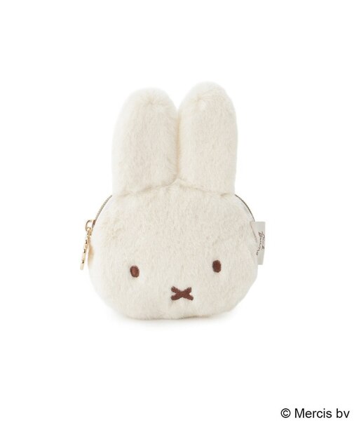 Dick Bruna miffy ミニダイカットポーチ FACE FUR