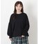 コットンギャザースリーブプルオーバー