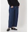 ウエストリブ ストレッチデニムパンツ