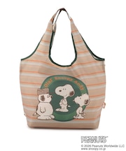 SNOOPY ショッピングバッグ L