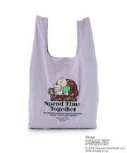 SNOOPY ストラップ付きショッパーバッグ