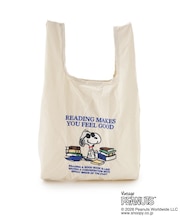 SNOOPY ストラップ付きショッパーバッグ