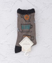 ◆アンティクール カップ&シュガー クルーソックス