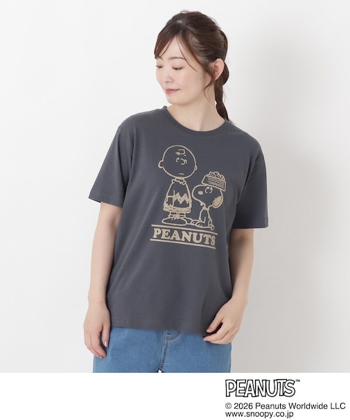 SNOOPY クルーネックTシャツ A