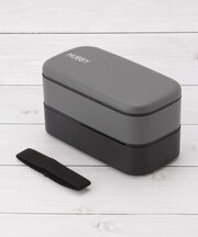 HUBBY メンズスクウェアランチBOX 1L