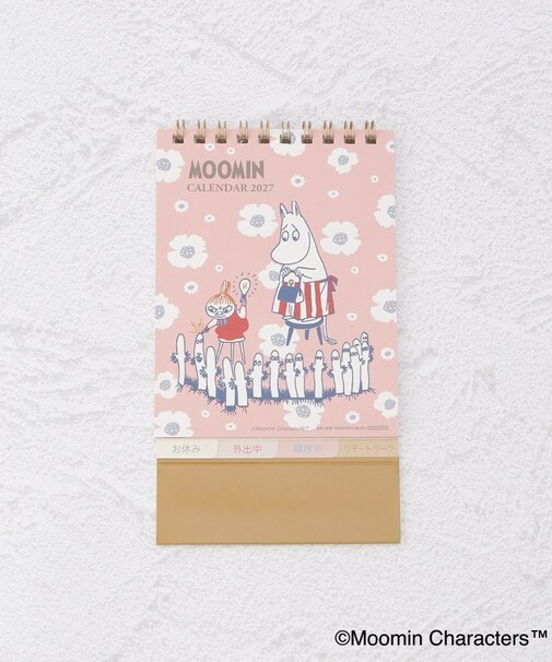 ◆MOOMIN メッセージ付きカレンダー 卓上