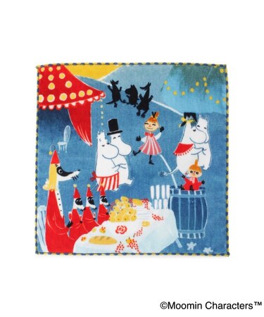 ◆MOOMIN オーガニックコットンミニタオル
