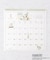 SNOOPY 水彩スケジュールカレンダー 壁掛