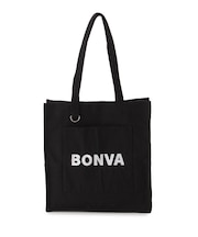 【A4可】SE ポケットスクエアロゴトート BONVA