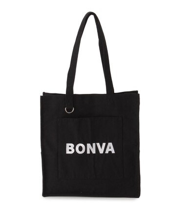 【A4可】SE ポケットスクエアロゴトート BONVA