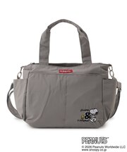 SNOOPY 撥水10ポケット2WAYバッグ