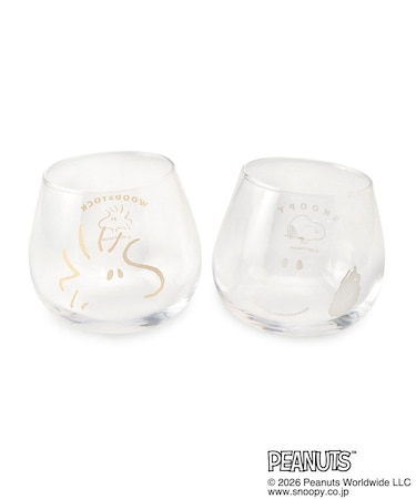 SNOOPY ゆらゆらタンブラーペアセット 320ml