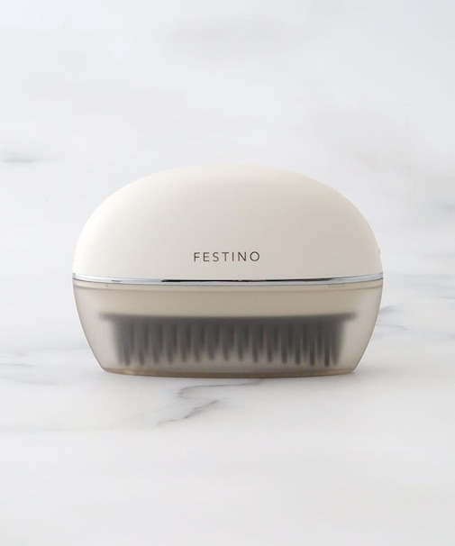 ◆FESTINO フェスティノ 充電式スナップヒーターブラシ