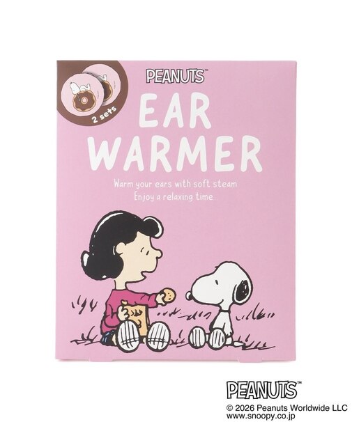 ◆SNOOPY イヤーウォーマー 2P