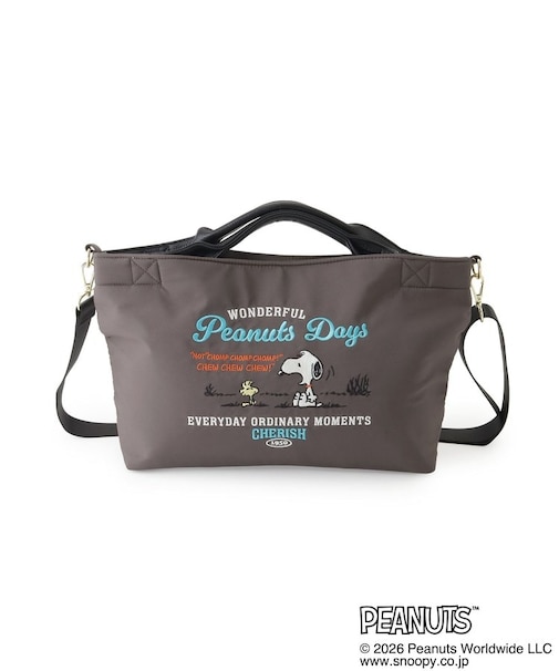 SNOOPY 2WAYデイリーバッグ