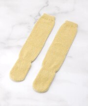 【あったか】モコモコソックス 先丸ロング丈