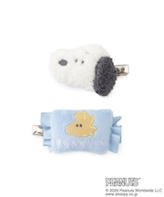 SNOOPY マスコット前髪クリップ マクラ