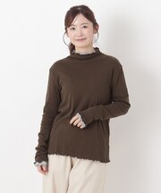 シアーカットソー リバーシブルプルオーバー