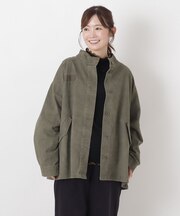 ツイルスタンドカラージャケット