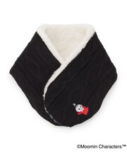 【あったか】MOOMIN マグネットマフラー ミイ 刺繍