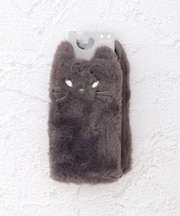 【あったか】ネコファー グローブ 指なし