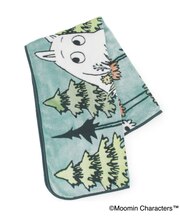 【あったか】MOOMIN ひざ掛け ボタニカル