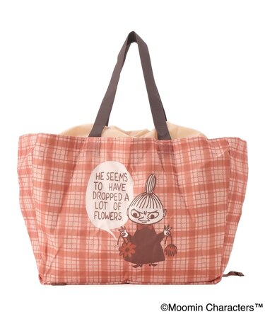 MOOMIN 底板付きエコバッグレジカゴサイズ